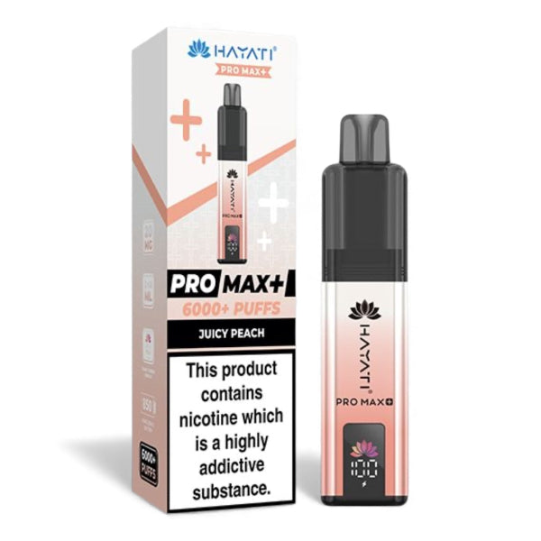 Hayati Pro Max Plus Vape Kit | Juicy Peach | Best4vapes