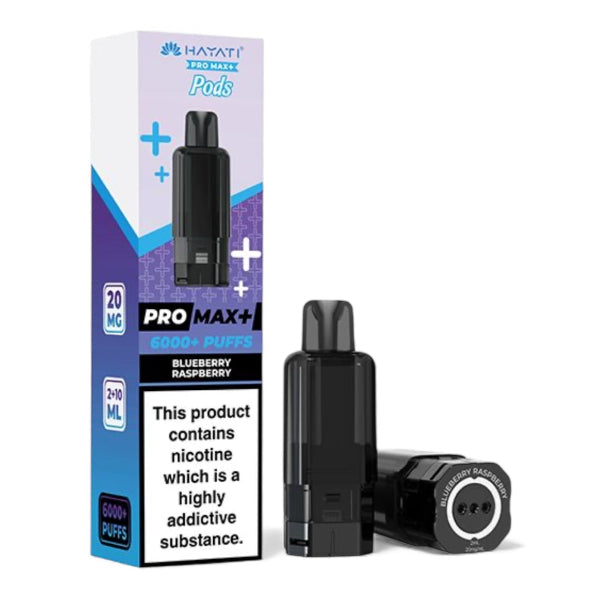 Hayati Pro Max Plus Refill Pod Pack | Blueberry Raspberry | Best4vapes