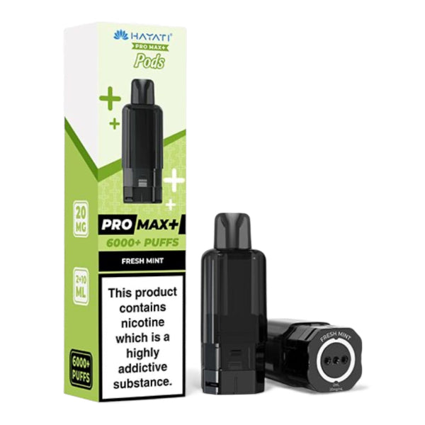 Hayati Pro Max Plus Refill Pod Pack | Fresh Mint | Best4vapes