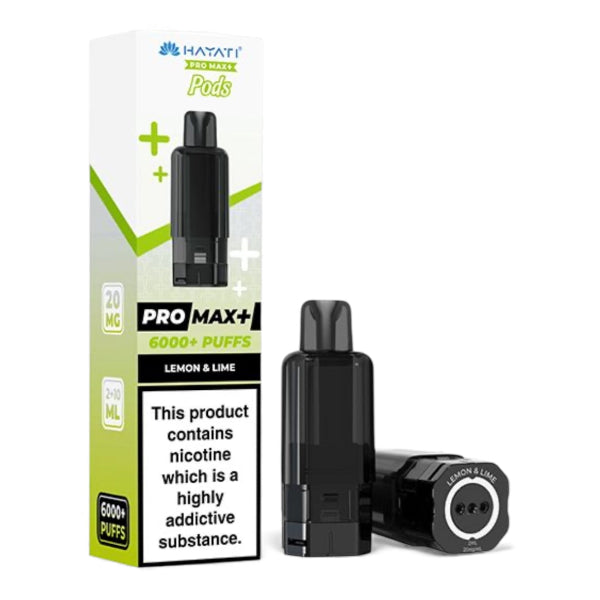 Hayati Pro Max Plus Refill Pod Pack | Lemon & Lime | Best4vapes