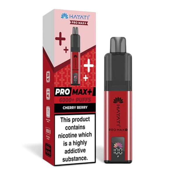 Hayati Pro Max Plus Vape Kit | Cherry Berry | Best4vapes