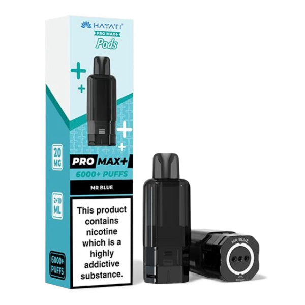 Hayati Pro Max Plus Refill Pod Pack | Mr Blue | Best4vapes