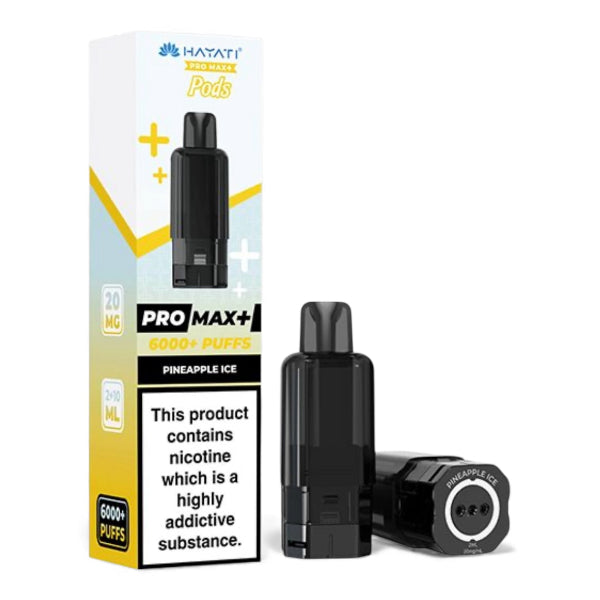 Hayati Pro Max Plus Refill Pod Pack | Pineapple Ice | Best4vapes