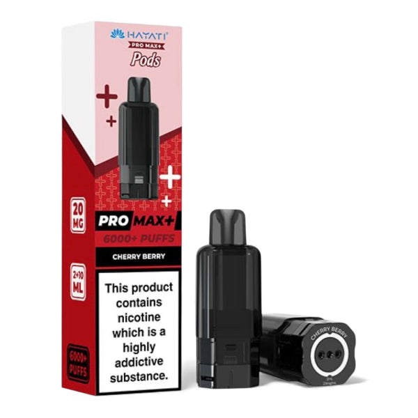 Hayati Pro Max Plus Refill Pod Pack | Cherry Berry | Best4vapes