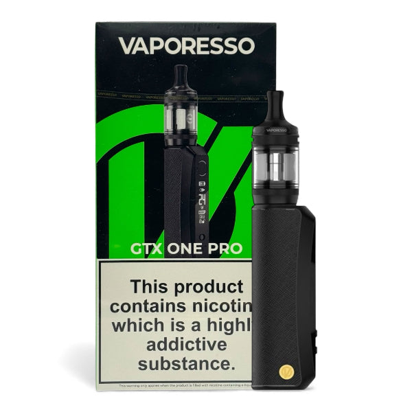 Vaporesso GTX One Pro Vape Kit | Black | Best4vapes