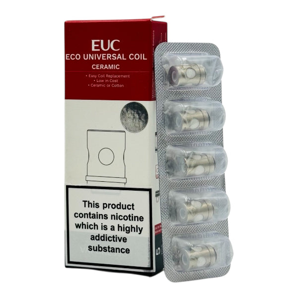 Vaporesso EUC / ECO Universal Coils for Target 2 Mini, VECO One & Estoc Tanks (5 Pack) - Best4vapes