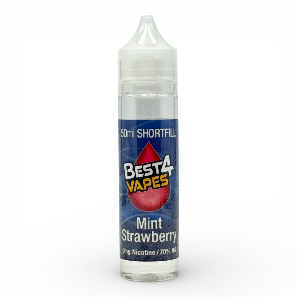 Mint Strawberry Short Fill E-liquid by Best4vapes | 50ml | Best4vapes