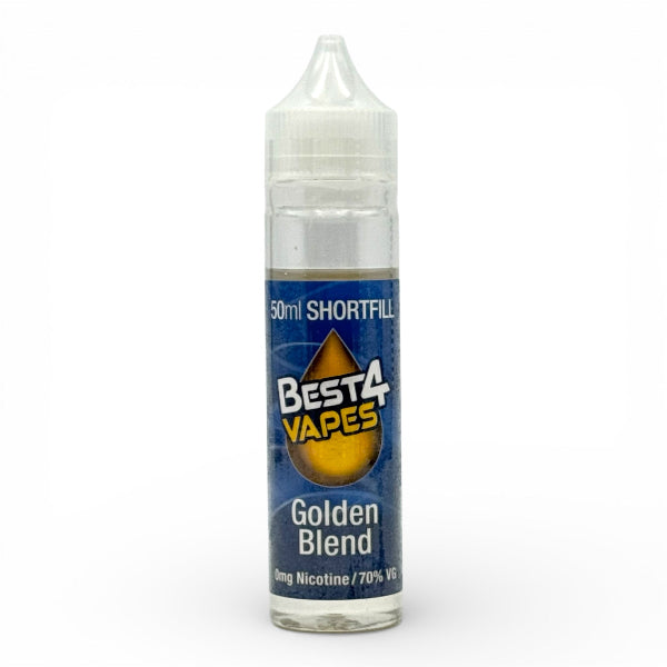 GoldenBlend Short Fill E-liquid by Best4vapes | 50ml | Best4vapes