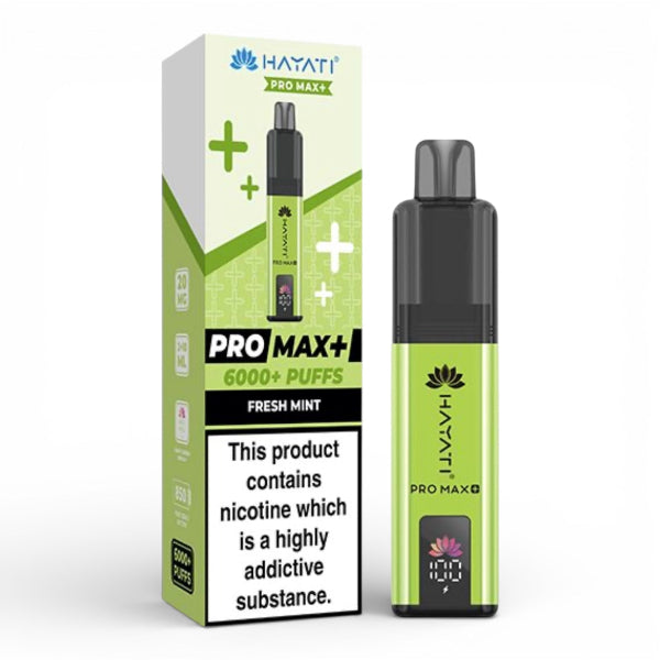 Hayati Pro Max Plus Vape Kit | Fresh Mint | Best4vapes