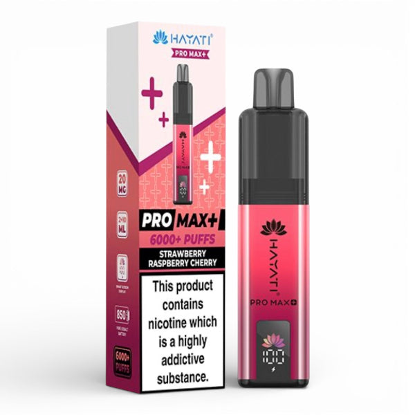 Hayati Pro Max Plus Vape Kit | Strawberry Raspberry Cherry | Best4vapes
