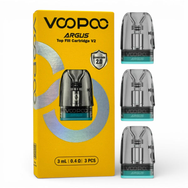 VooPoo Argus Top Fill Cartridge Pods | 8.99 - Best4vapes Best4Vapes VooPoo Argus Top Fill Cartridge Pods | 8.99 - Best4vapes Best4Vapes