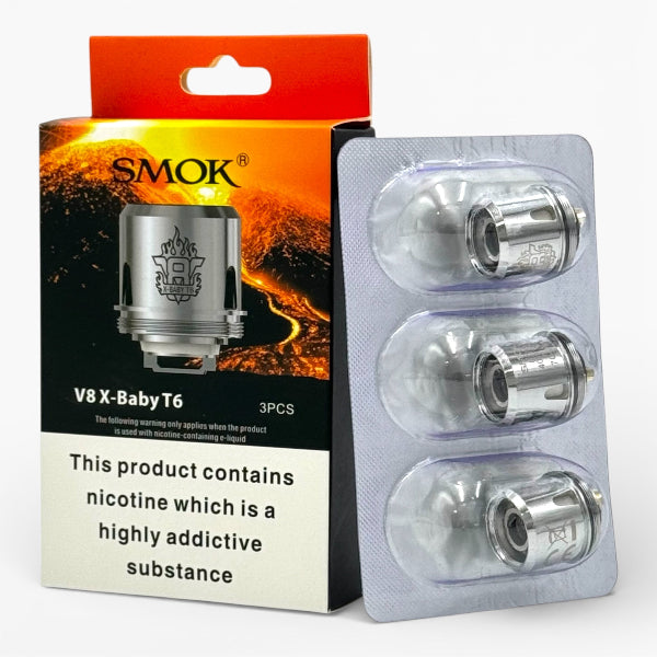 SMOK V8 X-Baby T6 Coils | Best4vapes