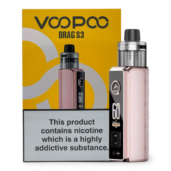 VooPoo Drag S3 Vape Kit | Pink | Best4vapes