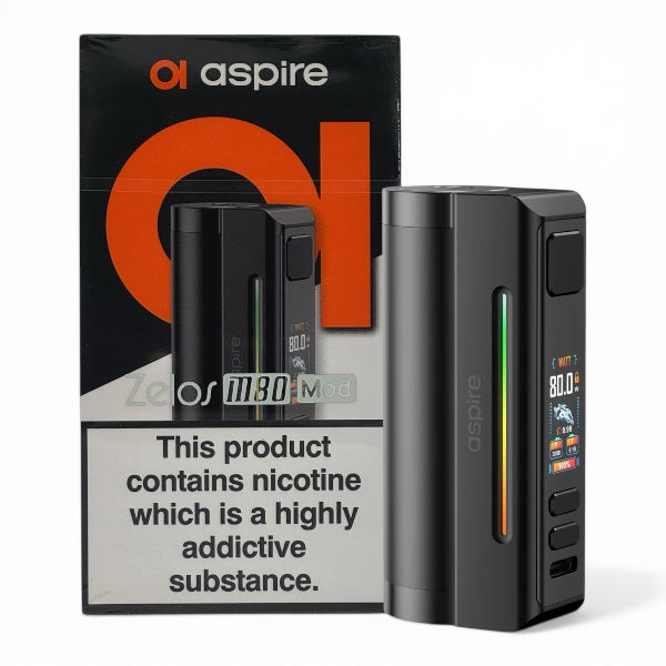 Aspire Zelos M80 Mod | Full Black | Best4vapes