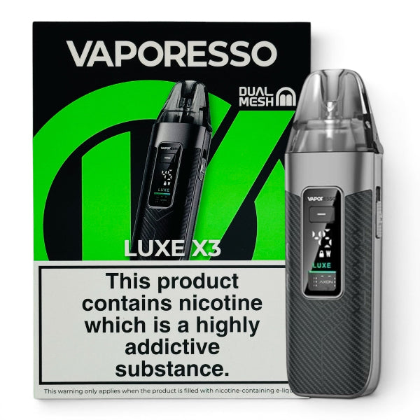 Vaporesso LUXE X3 Vape Kit | Carbon Black | Best4vapes
