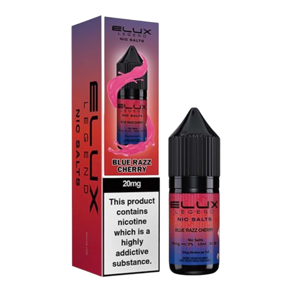 Blue Razz Cherry 10ml Nic Salt E-liquid by Elux Legend | Best4vapes