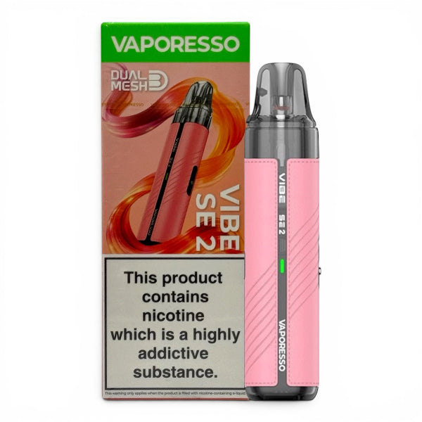Vaporesso Vibe SE 2 Vape Kit | Leather Pink | Best4vapes