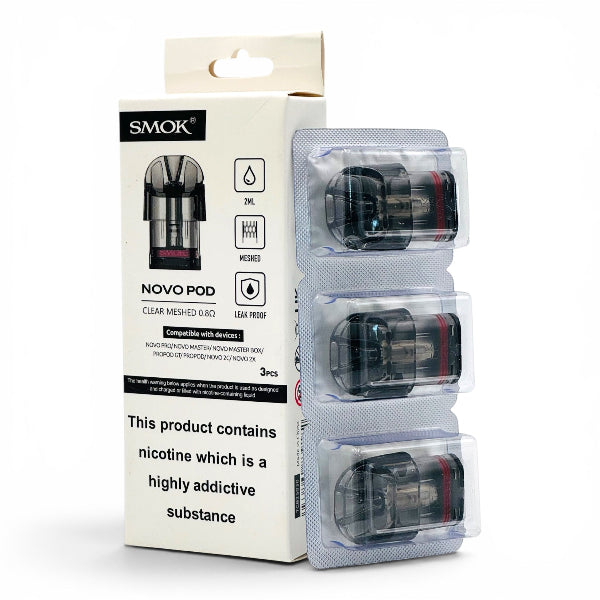 SMOK Novo Replacement Pods | 0.8ohm | Best4vapes