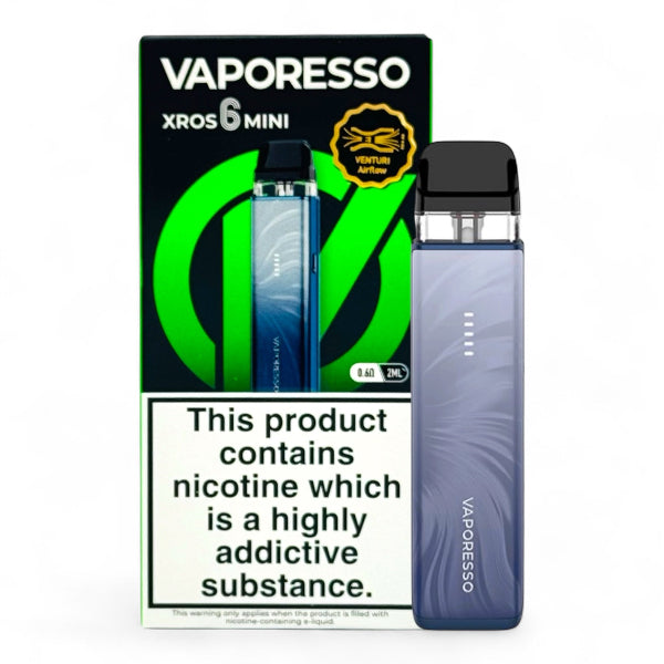 Vaporesso XROS 6 Mini Vape Kit | Plume Blue | Best4vapes