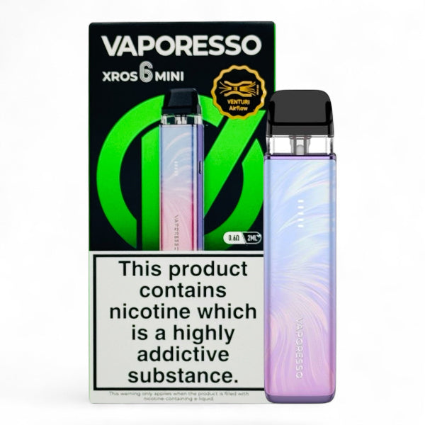 Vaporesso XROS 6 Mini Vape Kit | Plume Pink | Best4vapes