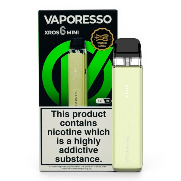 Vaporesso XROS 6 Mini Vape Kit | Jelly Green | Best4vapes