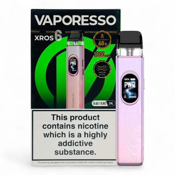 Vaporesso XROS 6 Vape Kit | Dreamy Pink | Best4vapes