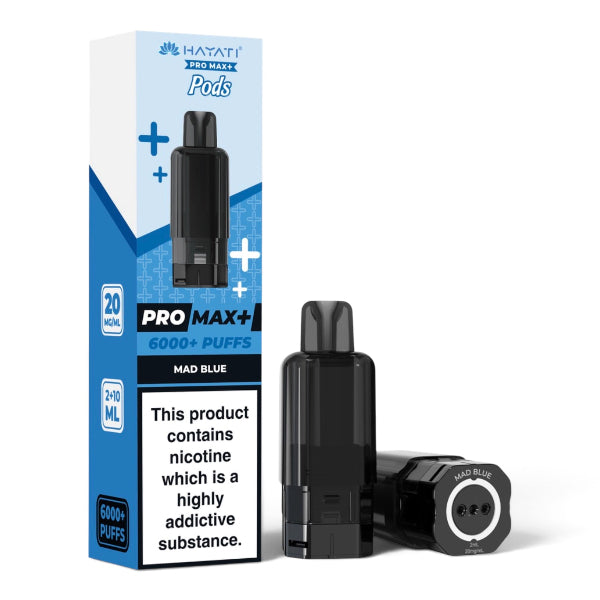 Hayati Pro Max Plus Refill Pod Pack | Mad Blue | Best4vapes