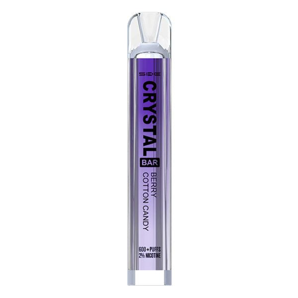 SKE Crystal Bar Disposable Vape | Berry Cotton Candy | Best4vapes