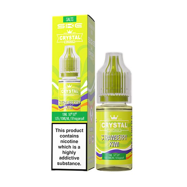 Strawberry Kiwi 10ml Nic Salt E-liquid by SKE Crystal | Best4vapes