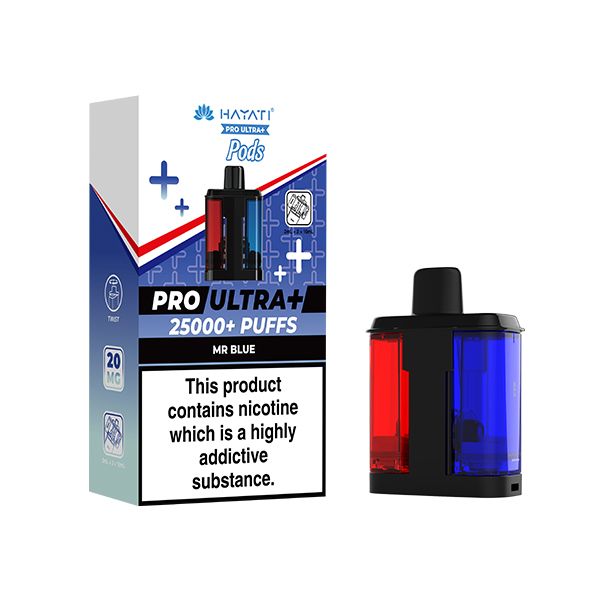 Hayati Pro Ultra Plus 25000 Pods | Mr Blue | Best4vapes