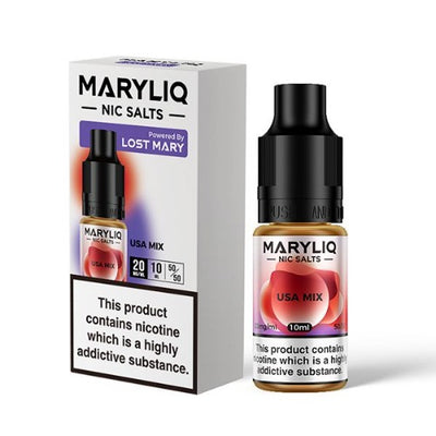 USA Mix 10ml Nic Salt E-liquid by Lost Mary Maryliq | Best4vapes