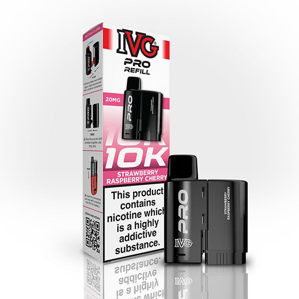 IVG Pro Refill Pod Pack | Strawberry Raspberry Cherry | Best4vapes