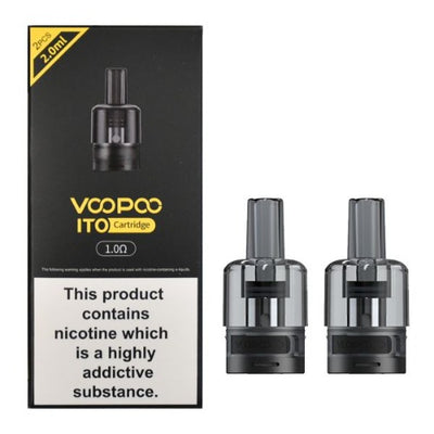 VooPoo ITO Replacement Cartridge Pods | 1.0ohm | Best4vapes
