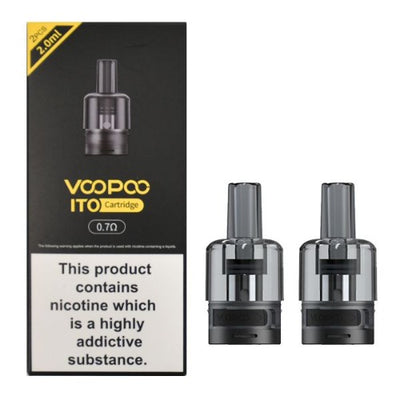 VooPoo ITO Replacement Cartridge Pods | 0.7ohm | Best4vapes