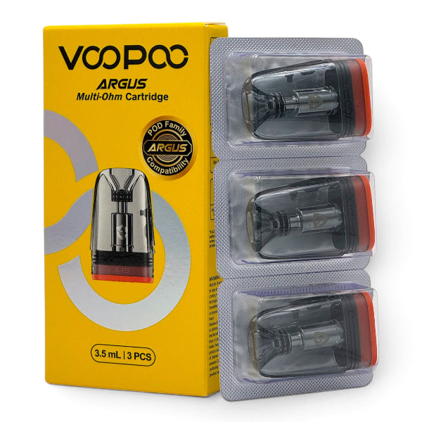 VooPoo Argus Multi-Ohm Replacement Pods | XL | 3.5ml | Best4vapes