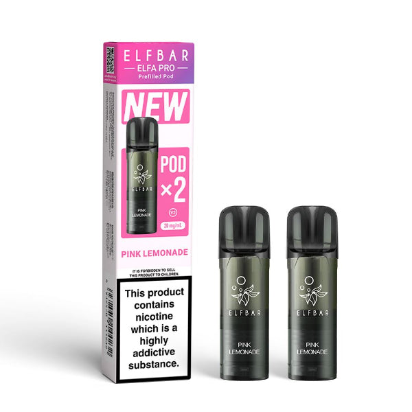 ElfBar Elfa Pro V2 Prefilled Pods | Pink Lemonade | Best4vapes