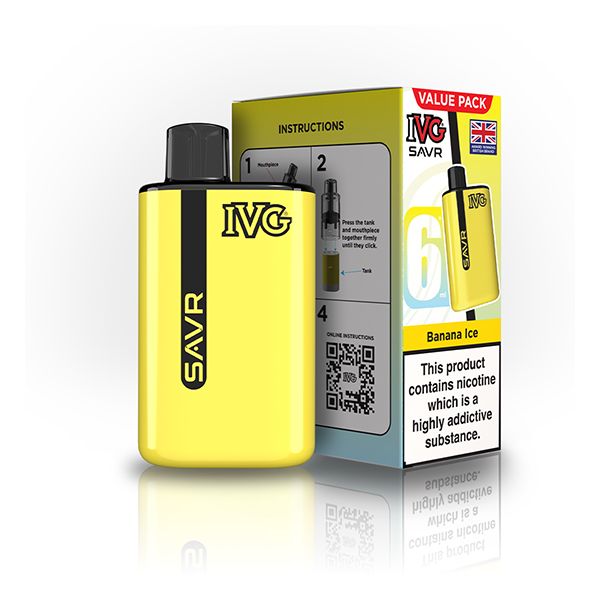 IVG SAVR Pod Kit | Banana Ice | Best4vapes