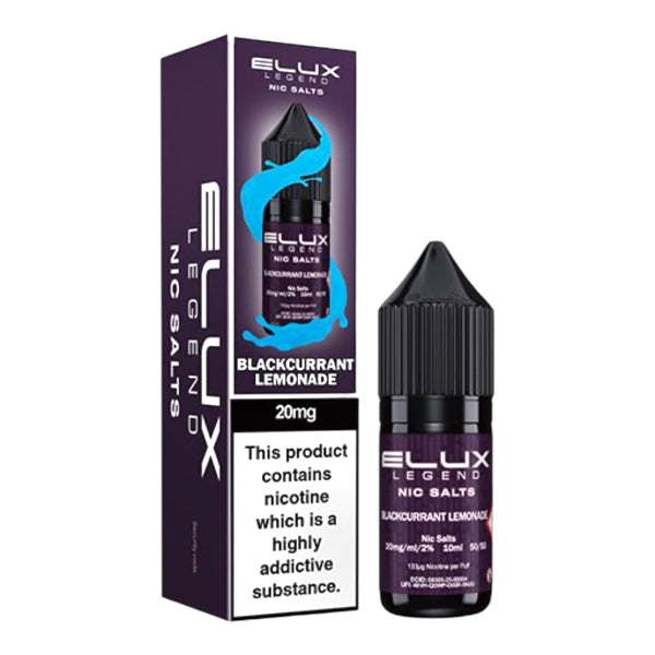 Blackcurrant Lemonade 10ml Nic Salt E-liquid by Elux Legend | Best4vapes
