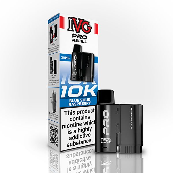 IVG Pro Refill Pod Pack | Blue Sour Raspberry | Best4vapes