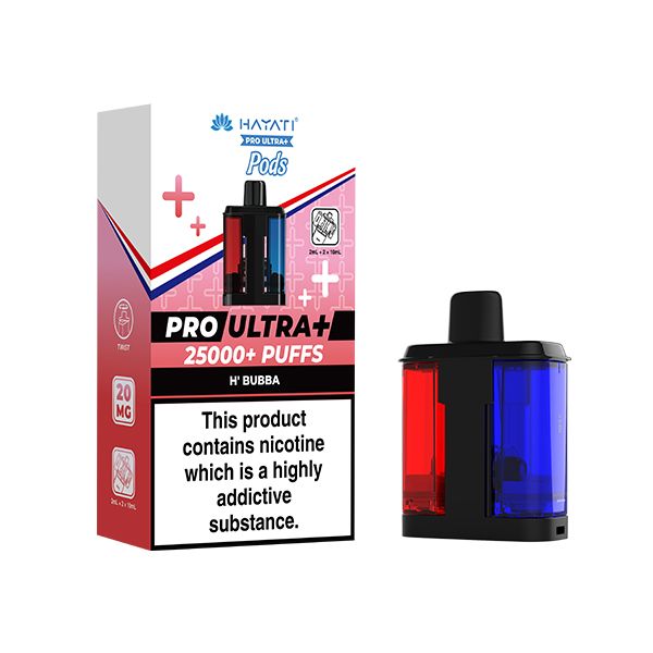Hayati Pro Ultra Plus 25000 Pods | H' Bubba | Best4vapes
