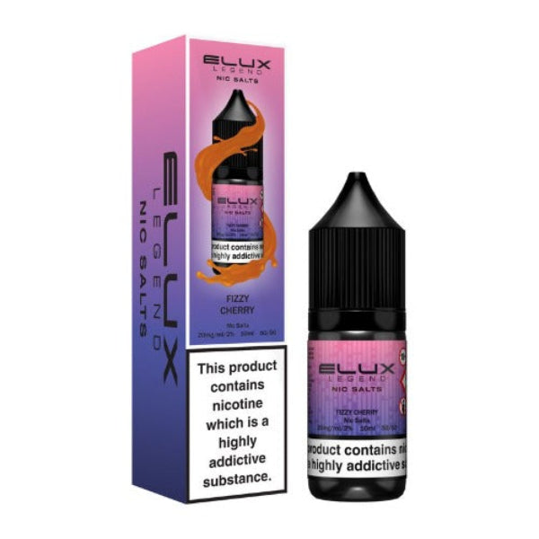 Fizzy Cherry 10ml Nic Salt E-liquid by Elux Legend | Best4vapes