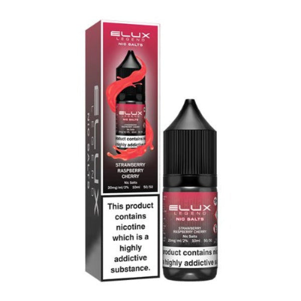 Strawberry Raspberry Cherry 10ml Nic Salt E-liquid by Elux Legend | Best4vapes