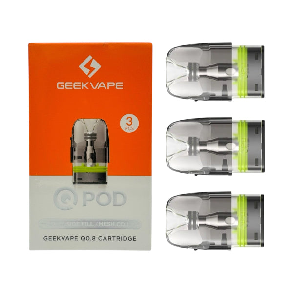 GeekVape Q Cartridge Pod | 0.8ohm | 3ml | Best4vapes