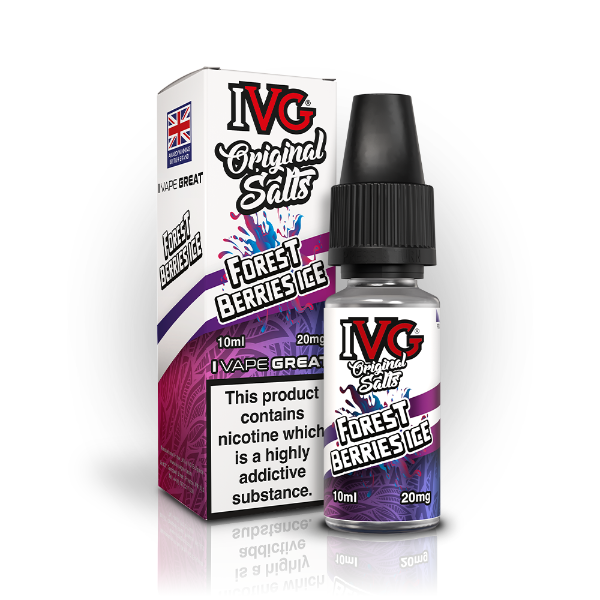 Forest Berries Ice 10ml Nic Salt E-liquid by IVG Original Salts | Best4vapes