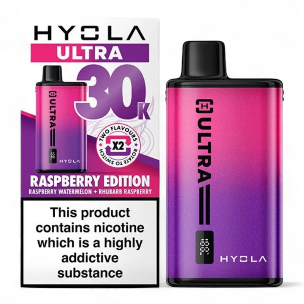 Hyola Ultra 30K Vape Kit | Raspberry Edition | Best4vapes