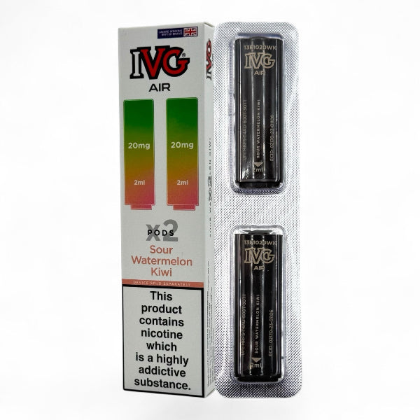 IVG Air Prefilled Replacement Pods | Sour Watermelon Kiwi | Best4vapes