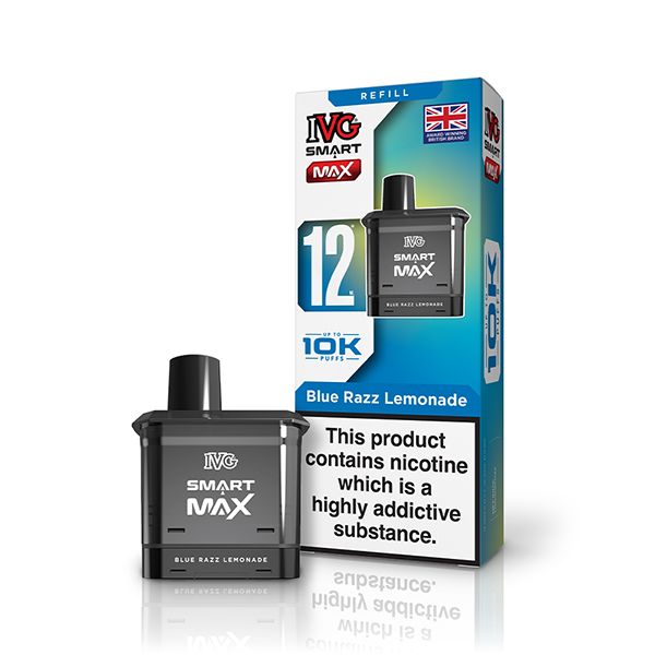 IVG Smart Max Refill Pack | Blue Razz Lemonade | Best4vapes