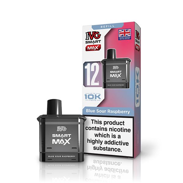 IVG Smart Max Refill Pack | Blue Sour Raspberry | Best4vapes
