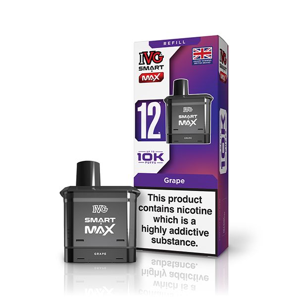 IVG Smart Max Refill Pack | Grape | Best4vapes
