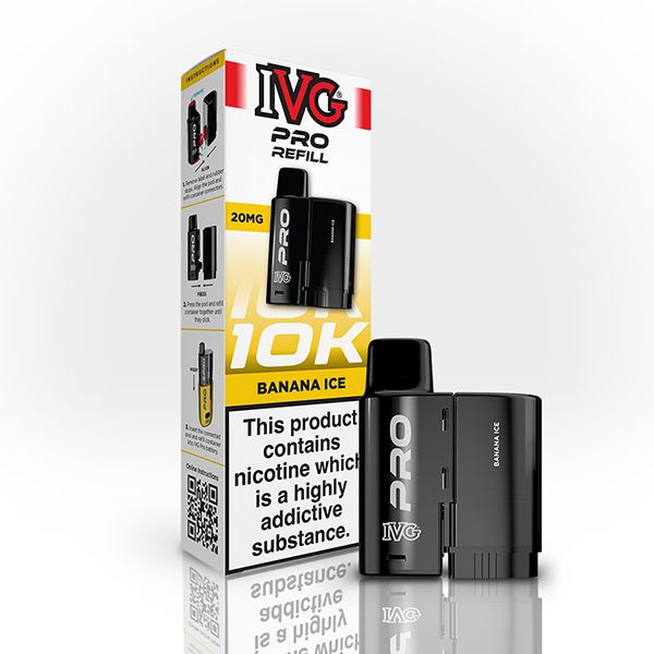 IVG Pro Refill Pod Pack | Banana Ice | Best4vapes